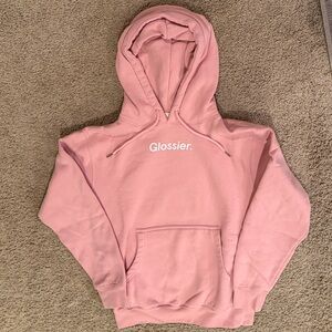 Glossier Pink Hoodie